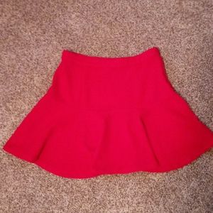 Forever 21 Red Mini Skirt